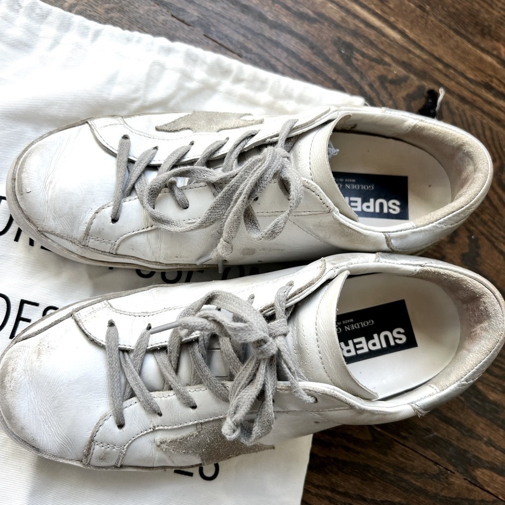 Golden Goose Superstar Metallic Low-Top Sneaker